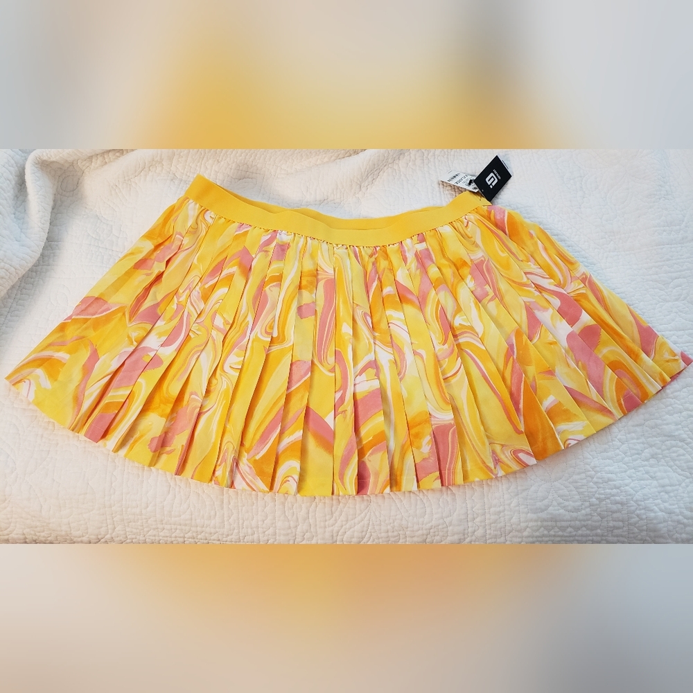 Ideology Women's Whirl-Print Skort - Picture 6 of 9